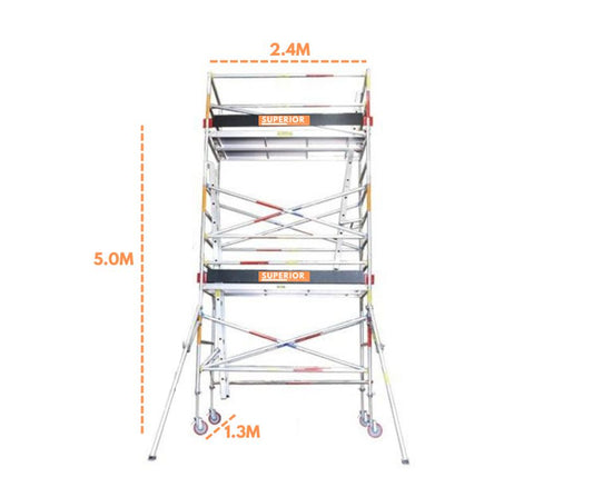 Mobile Scaffold Tower - 5m