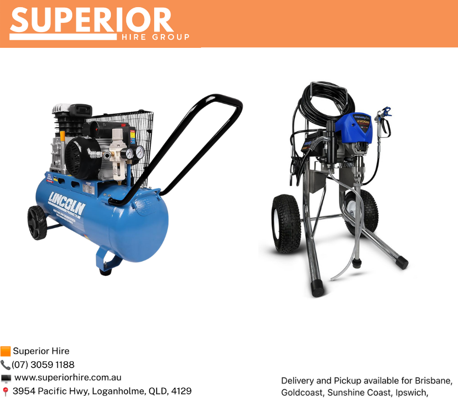 Air Compressor & Air Tool Hire Brisbane | Construction Equipment Hire