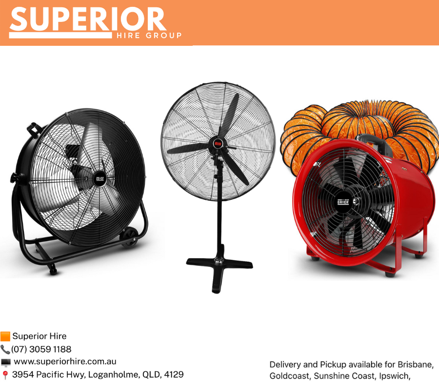Ventilation Fans & Extractors | Construction Equipment Rental