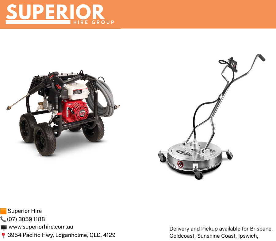 Pressure Washer Hire | Construction Equipment Hire Brisbane