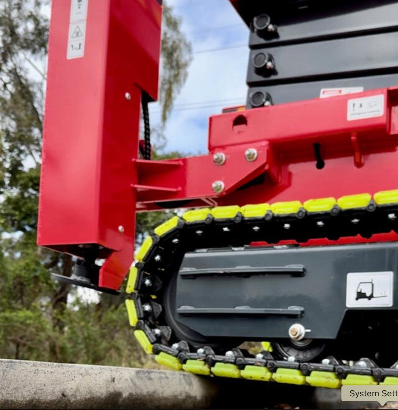 All Terrain Tracked Scissor Lift - 19ft/6m - Electric
