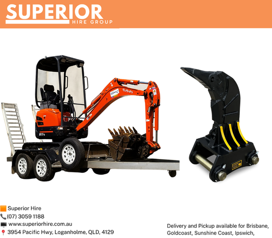 1.7T Excavator Trailer Package