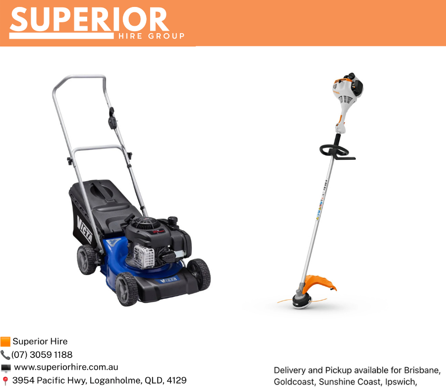 Lawn Mower & Whipper Snipper Package