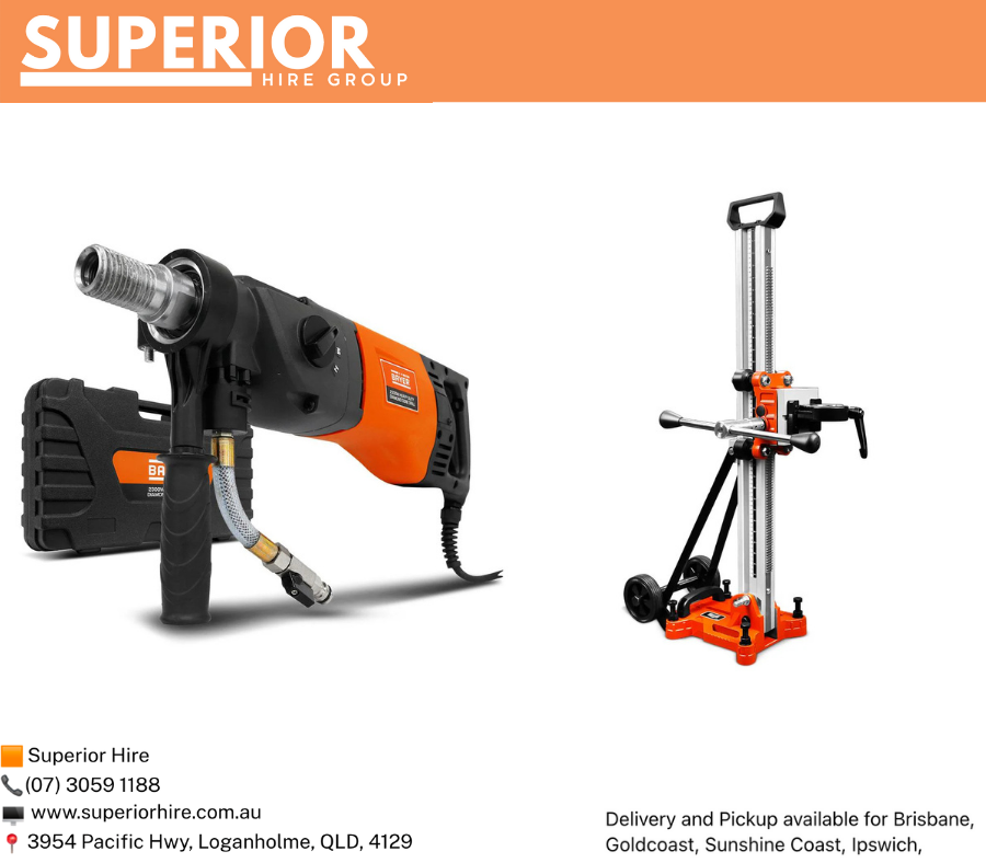 Core Drill + Stand Package
