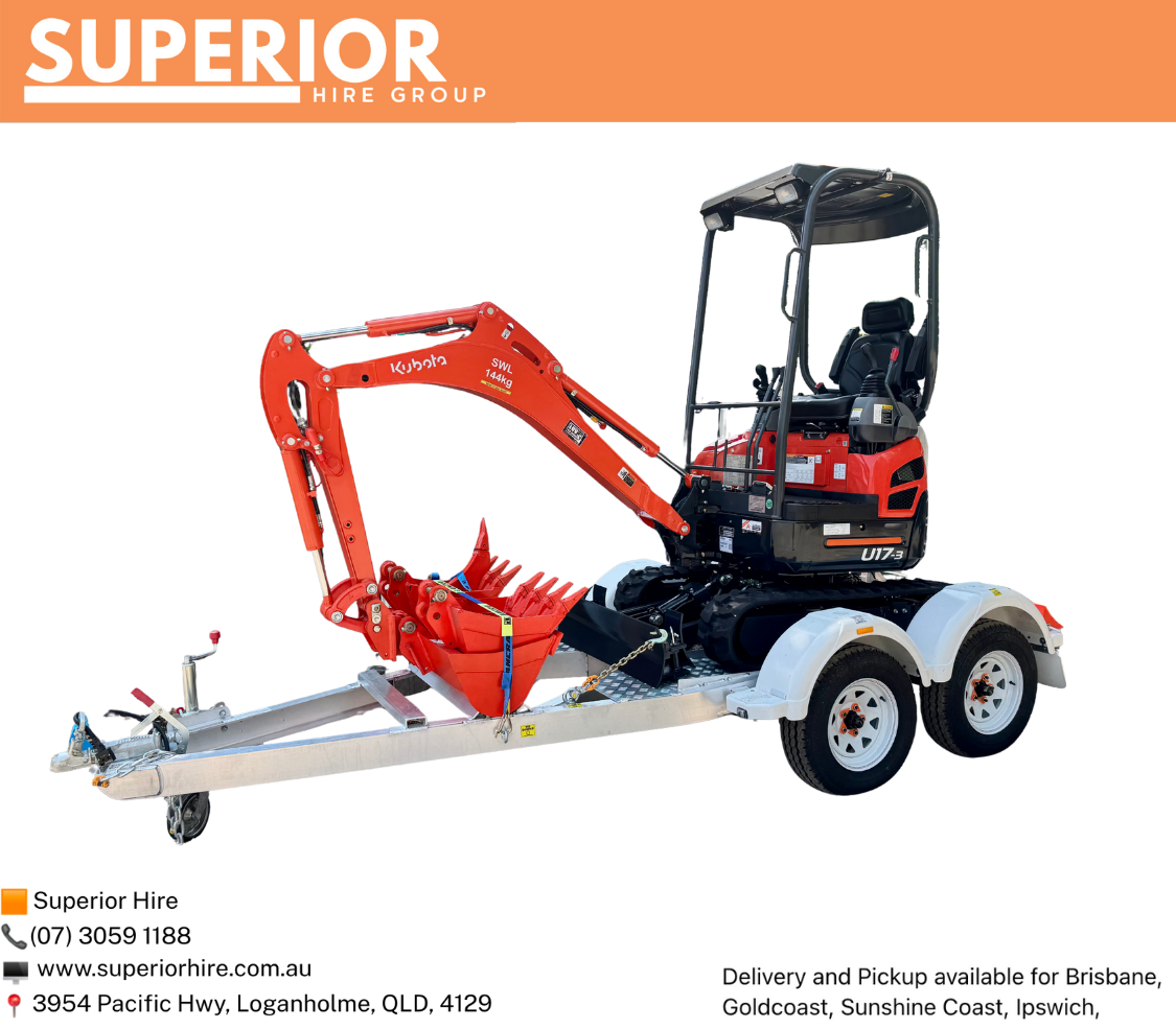 1.7T Excavator Trailer Package